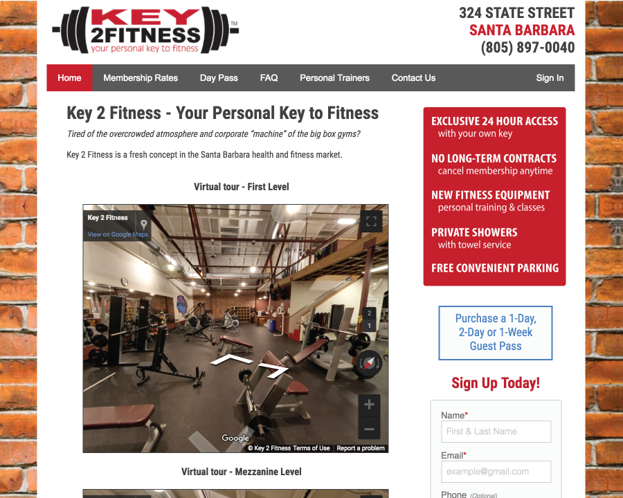 MyKey2Fitness.com